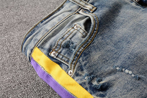 Amiri Kobe blue denim