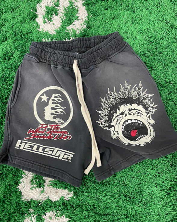 Hellstar faded shorts