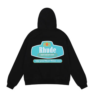 RHUDE RACING CREST HOODIE p105