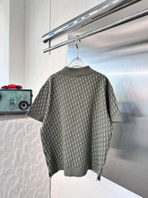 Load image into Gallery viewer, DD 2023 knit olive gray polo
