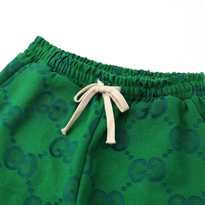 GG green canvas pants