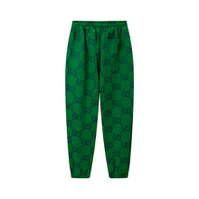 Load image into Gallery viewer, GG green canvas pants
