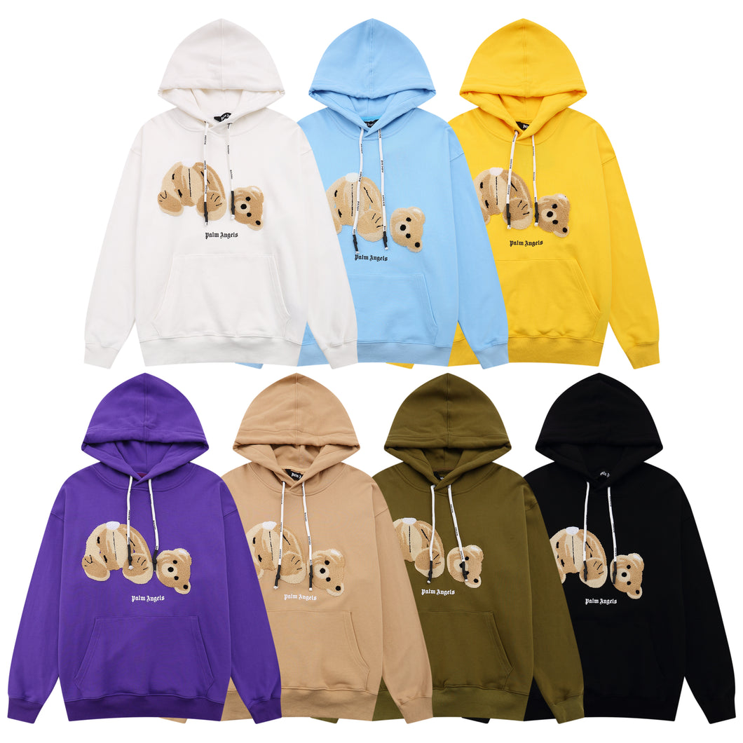 Palm teddy hoodie new colors