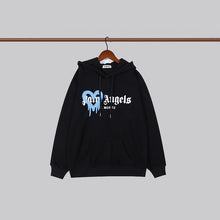 Load image into Gallery viewer, Palm blue heart logo hoodie
