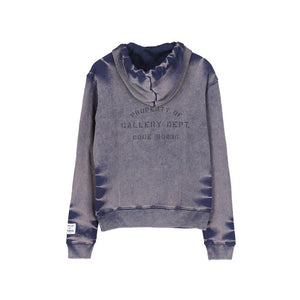 Lanvin dept splatter hoodie blue gray