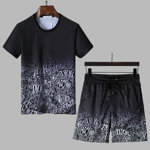 DIOR script summer set black