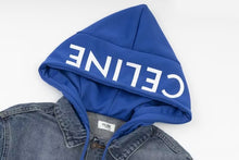 Load image into Gallery viewer, Celine denim jacket hoody
