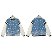 Load image into Gallery viewer, RHUDE blue bandana varsity p138
