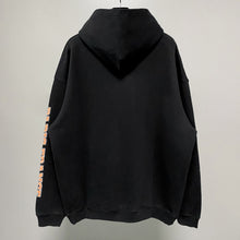 Load image into Gallery viewer, BB Black and orange Paris hoodie
