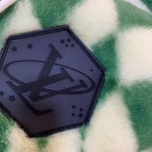 Load image into Gallery viewer, Monogram Green checkered zip cup
