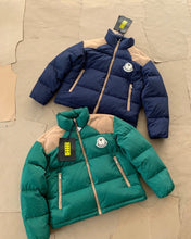 Load image into Gallery viewer, MC1578 Moncl x PalmAngels Patchwork Down Coat
