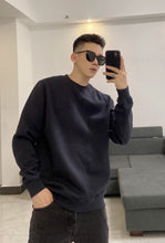 Load image into Gallery viewer, CD black embroidery crewneck
