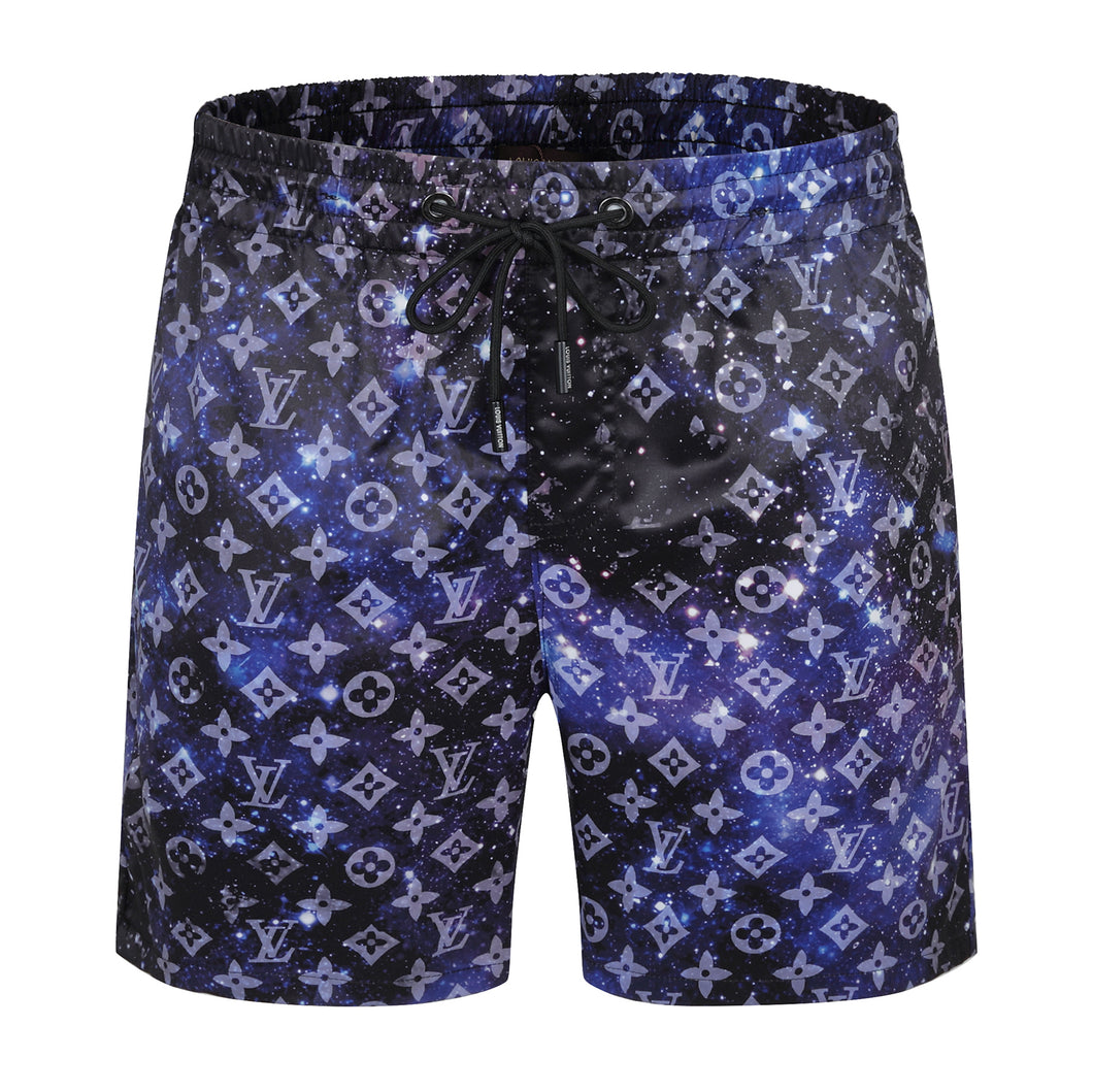 Monogram space travel trunks