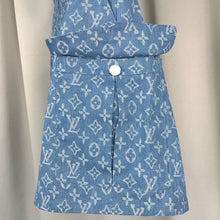 Load image into Gallery viewer, Monogram denim vest set
