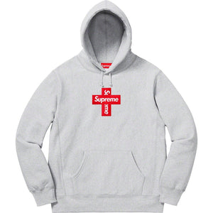 Preme cross box logo hoodie