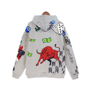 RHUDE DOODLE HOODIE p110