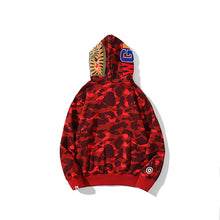 Load image into Gallery viewer, Bape double hoodie full zip
