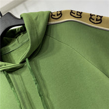 Load image into Gallery viewer, GG olive strip hoodie
