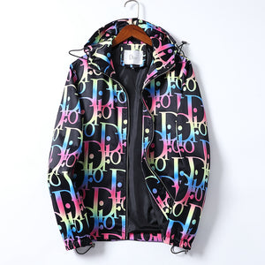 DD multicolor windbreaker