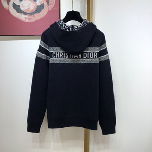 Dior reversible zip up classic hoodie