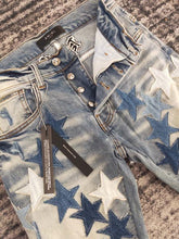 Load image into Gallery viewer, Blue star denim
