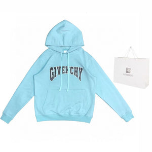 Givenchy furry letter hoodie