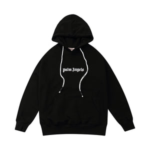 Palm double logo hoodie