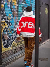 Load image into Gallery viewer, Preme oversize logo hoodie
