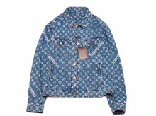 Load image into Gallery viewer, Lv denim jacket
