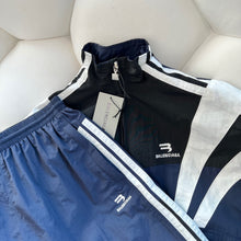 Load image into Gallery viewer, BB navy blue tracksuit runner style
