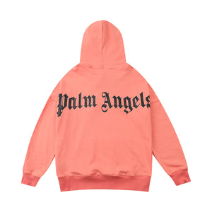 Palm double logo hoodie