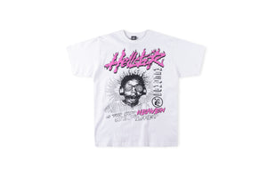 Hellstar pink logo shirt