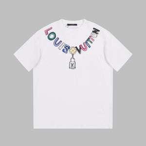 Monogram necklace shirt