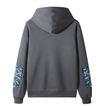 Load image into Gallery viewer, Amiri gray blue bones hoodie
