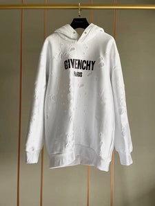 Givenchy distressed hoodie classic 2022