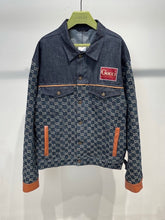 Load image into Gallery viewer, GG DENIM LABEL JACKET
