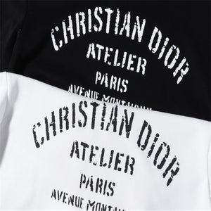 DD classic single print hoodie