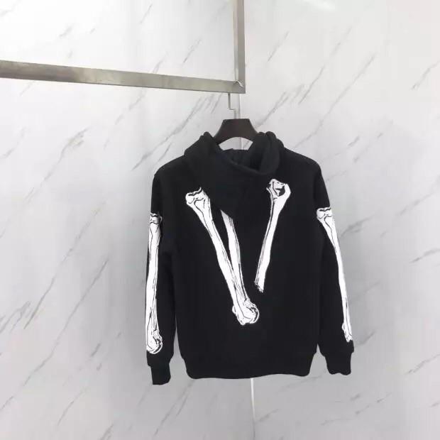 V lone bones hoodie