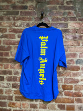 Load image into Gallery viewer, Palm spine logo shirt blue
