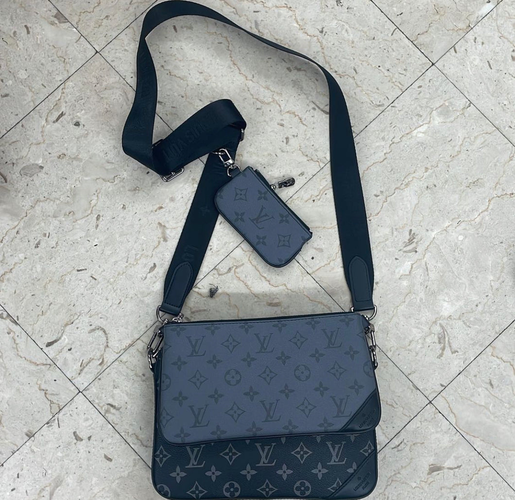 Monogram three tier bag
