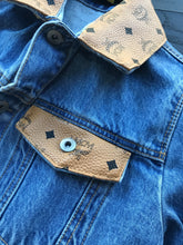 Load image into Gallery viewer, Mcm custom denim jacket
