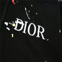 Load image into Gallery viewer, DD splatter paint hoodie
