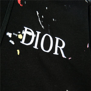 DD splatter paint hoodie