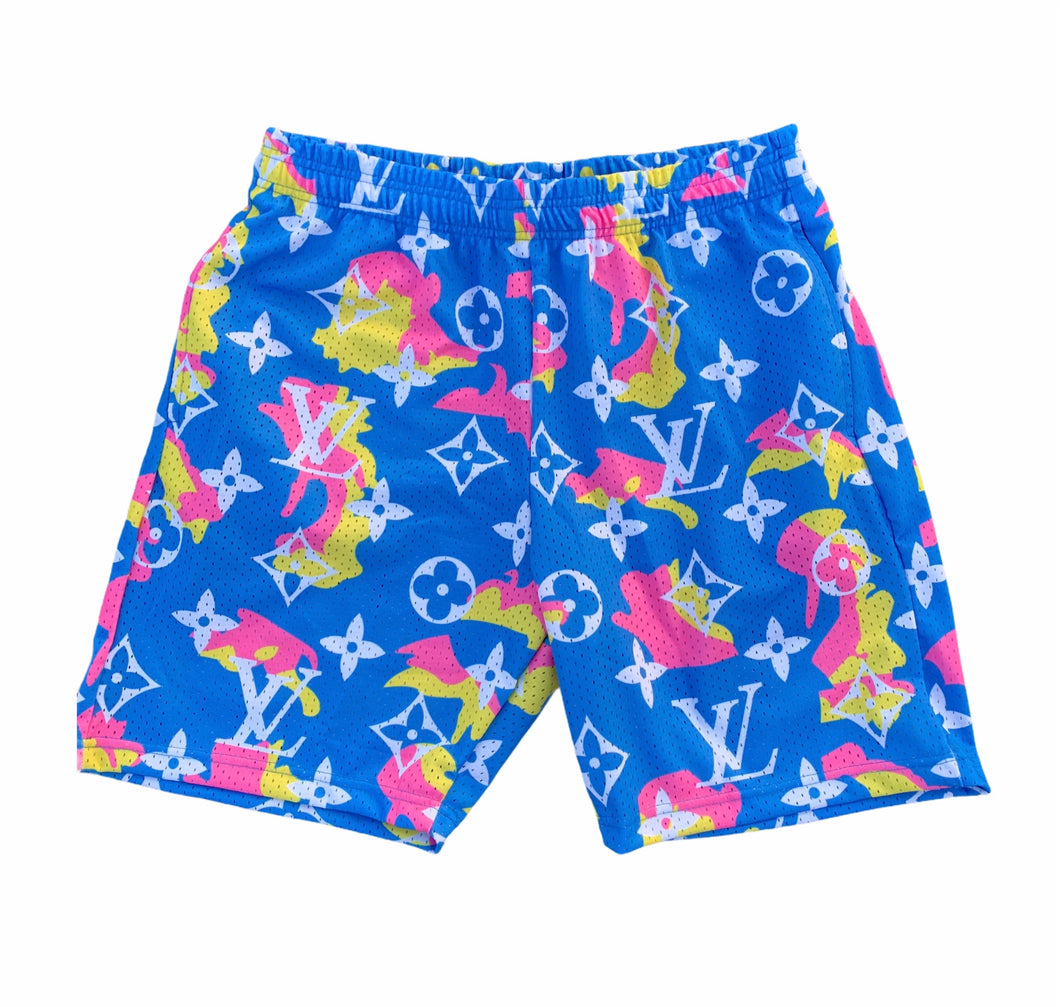 Cotton candy mesh shirt