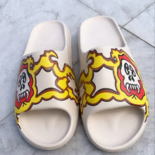 Load image into Gallery viewer, Yeezy fire reaper slides
