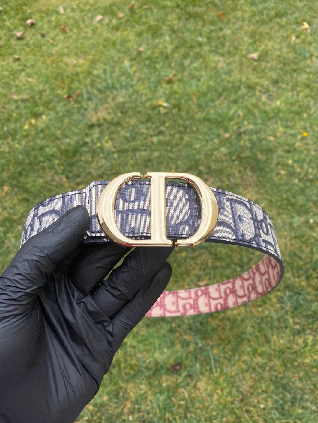 Dior reversible belt