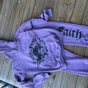 Purple Angel sweatsuit