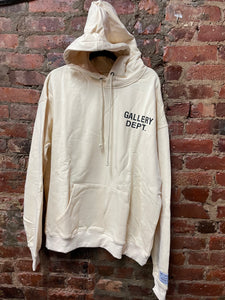 Tan black orange gallery hoodie