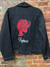 Load image into Gallery viewer, Amiri fighter denim jacket
