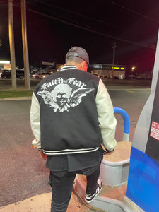 Faith Vs. Fear varsity jacket